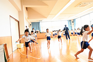 体育教室の様子
